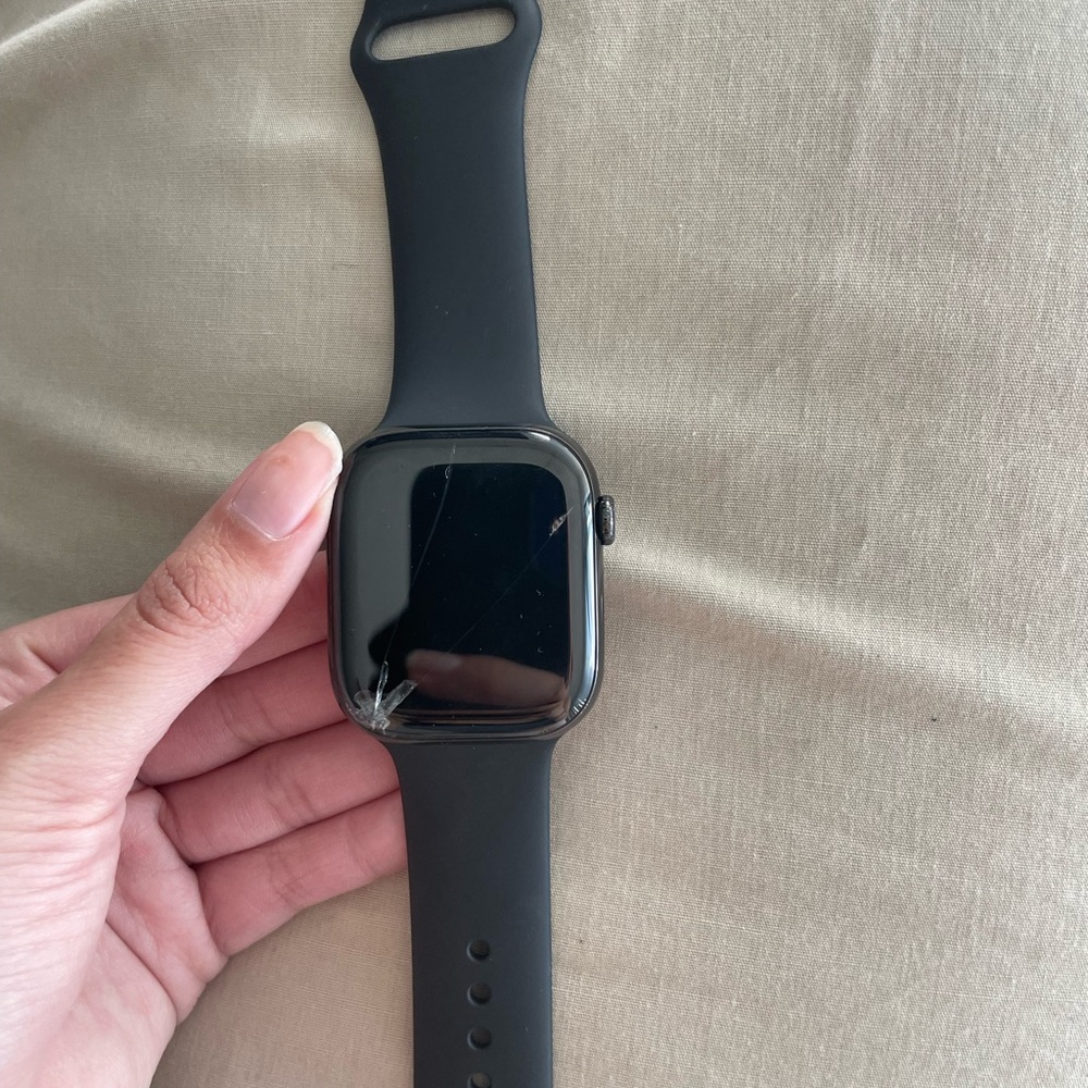 Apple Smartwatch with Black Band